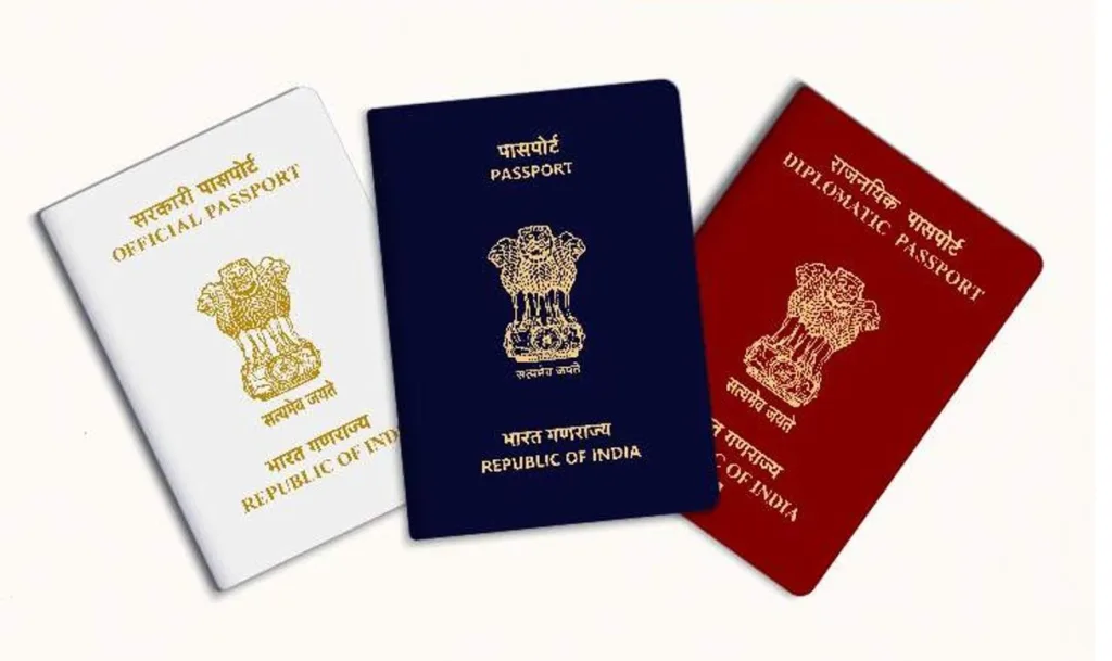 types of indian passport